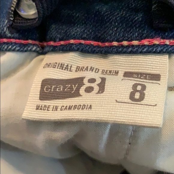 Crazy 8 Girls Skinny Jeans Size 8 - Picture 5 of 7